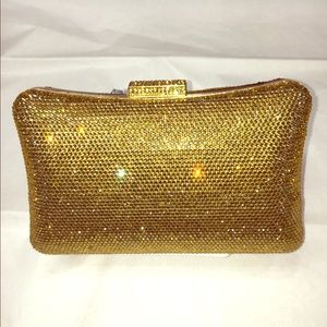 Clutch with crystal